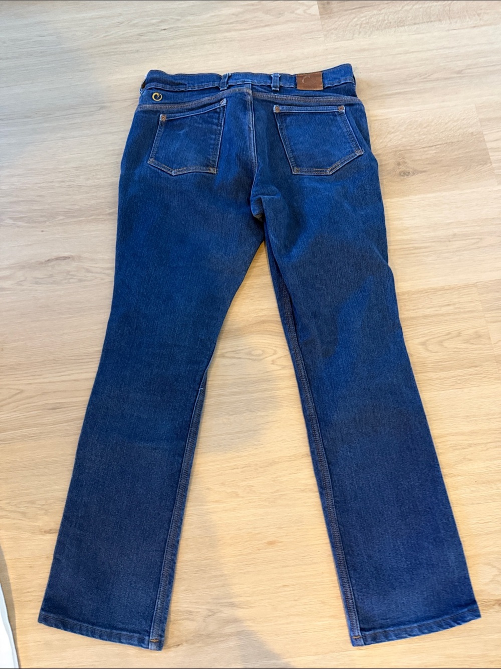 Men's Dark Blue Denim Jeans